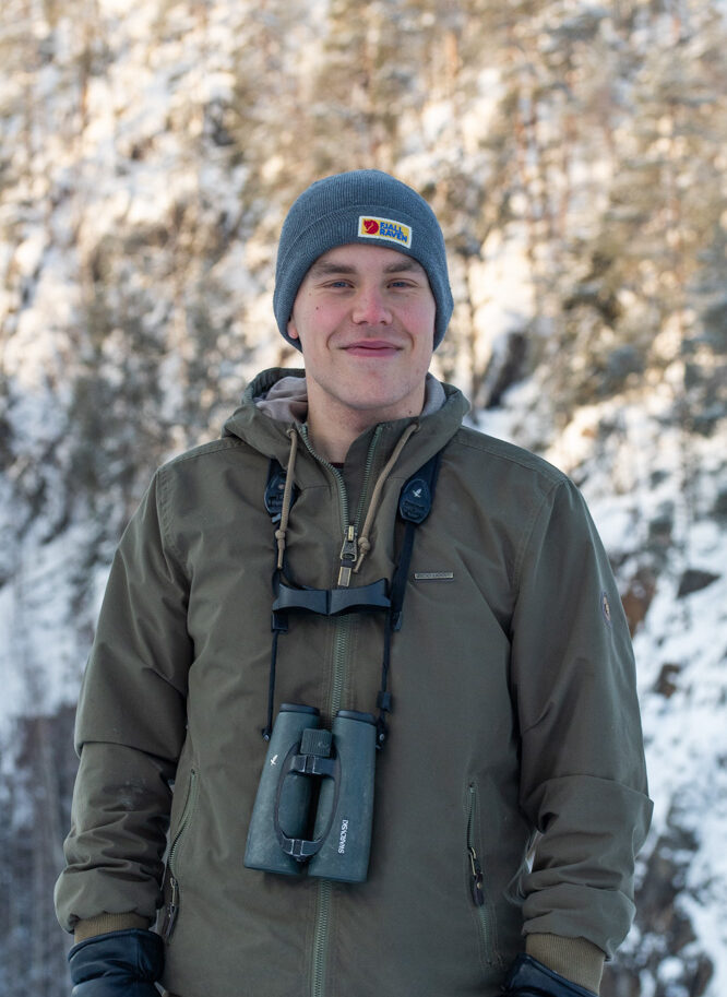 Niklas Paulaniemi linnustoselvittäjä