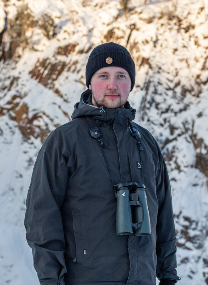 Valtteri Rosenberg linnustokartoittaja